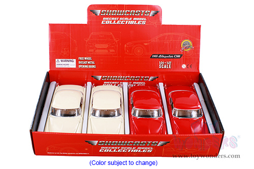 Showcasts® Collectibles - Chrysler C300 Hardtop (1955, 1/24 scale diecast model car, Asstd.) 77302D MAP: $19.99