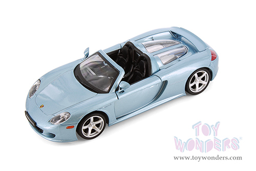 Showcasts® Collectibles - Porsche Carrera GT Convertible (1/24 scale diecast model car, Asstd.) 77305BK MAP: $19.99