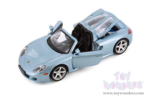Showcasts® Collectibles - Porsche Carrera GT Convertible (1/24 scale diecast model car, Asstd.) 77305BK MAP: $19.99
