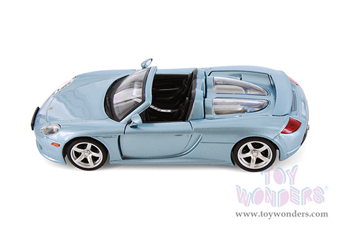 Showcasts® Collectibles - Porsche Carrera GT Convertible (1/24 scale diecast model car, Asstd.) 77305BK MAP: $19.99