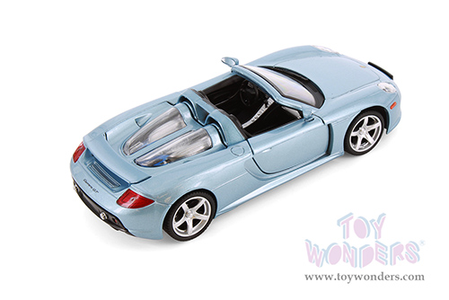 Showcasts® Collectibles - Porsche Carrera GT Convertible (1/24 scale diecast model car, Asstd.) 77305BK MAP: $19.99