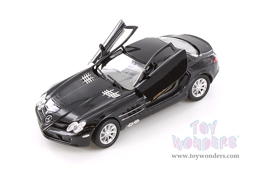 Showcasts® Collectibles - Mercedes Benz SLR McLaren Hardtop (1/24 scale diecast model car, Black) 77306D MAP: $19.99