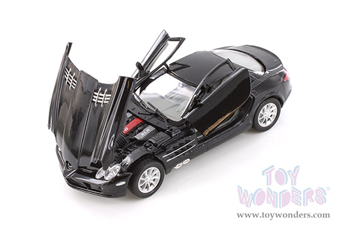Showcasts® Collectibles - Mercedes Benz SLR McLaren Hardtop (1/24 scale diecast model car, Black) 77306D MAP: $19.99