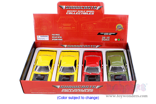 Showcasts® Collectibles - Dodge Coronet Super Bee Hardtop (1969, 1/24 scale diecast model car, Asstd.) 77315D MAP: $19.99