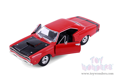 Showcasts® Collectibles - Dodge Coronet Super Bee Hardtop (1969, 1/24 scale diecast model car, Red) 77315R MAP: $22.99