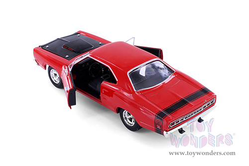 Showcasts® Collectibles - Dodge Coronet Super Bee Hardtop (1969, 1/24 scale diecast model car, Red) 77315R MAP: $22.99
