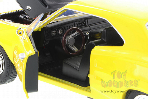 Showcasts® Collectibles - Dodge Coronet Super Bee Hardtop (1969, 1/24 scale diecast model car, Yellow) 77315YL MAP: $22.99