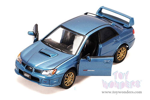 Showcasts® Collectibles - Subaru Impreza WRX STI Hardtop (1/24 scale diecast model car, Blue) 77330BU MAP: $22.99