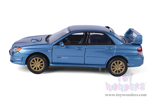 Showcasts® Collectibles - Subaru Impreza WRX STI Hardtop (1/24 scale diecast model car, Blue) 77330BU MAP: $22.99