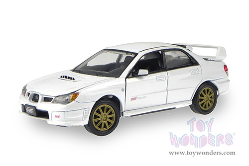 Showcasts® Collectibles - Subaru Impreza WRX STI Hardtop (1/24 scale diecast model car, White) 77330WT MAP: 19.99