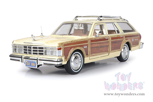 Showcasts® Collectibles - Chrysler LeBaron Town & Country Wagon (1979, 1/24 scale diecast model car, Cream) 77331CM MAP: $22.99