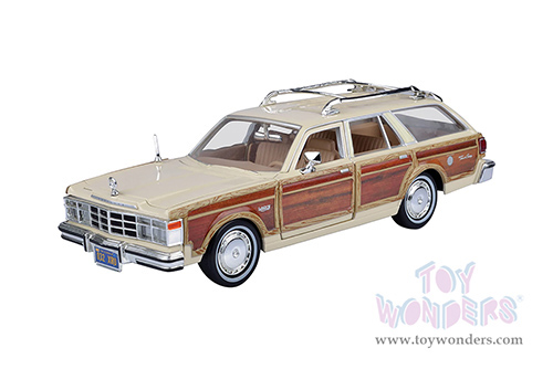 Showcasts® Collectibles - Chrysler LeBaron Town & Country Wagon (1979, 1/24 scale diecast model car, Cream) 77331CM MAP: $22.99