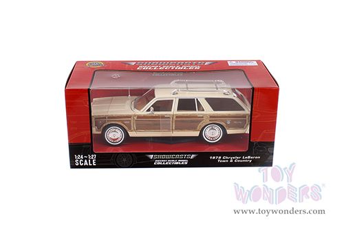 Showcasts® Collectibles - Chrysler LeBaron Town & Country Wagon (1979, 1/24 scale diecast model car, Cream) 77331CM MAP: $22.99