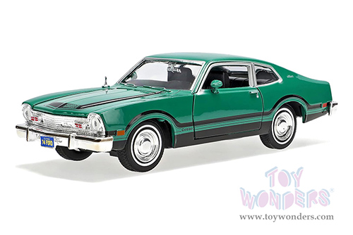 Showcasts® Collectibles - Ford Maverick Grabber Hardtop (1974, 1/24 scale diecast model car, Green) 77332GN MAP: $22.99