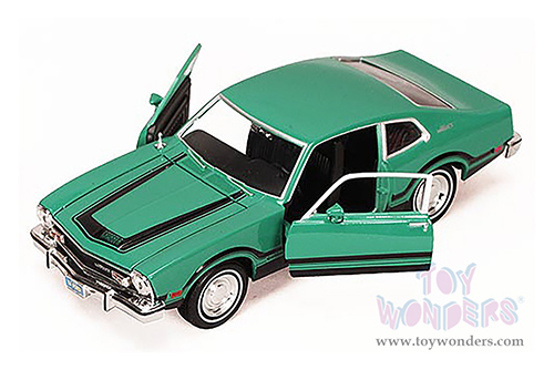 Showcasts® Collectibles - Ford Maverick Grabber Hardtop (1974, 1/24 scale diecast model car, Green) 77332GN MAP: $22.99