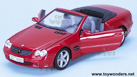 Superior - Mercedes Benz SL500 Convertible (1:24, Asstd.) 7733D