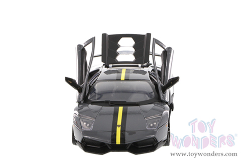 Showcasts® Collectibles - Lamborghini Murcielago LP670-4 SV Hard Top (1/24 scale diecast model car, Dark Gray) 77350BK MAP: $22.99