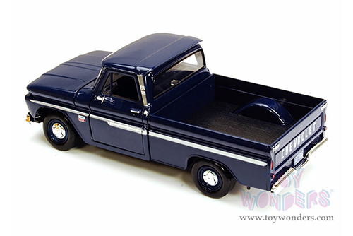 Showcasts® Collectibles - Chevy® C10 Fleetside™ Pickup (1966, 1/24 scale diecast model car, Dark Blue) 77355BU MAP: $22.99