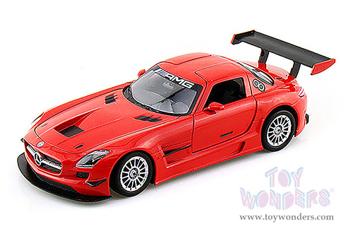 Showcasts® Collectibles - Mercedes-Benz SLS AMG GT3 (1/24 scale diecast model car, Red) 77356R MAP: $22.99