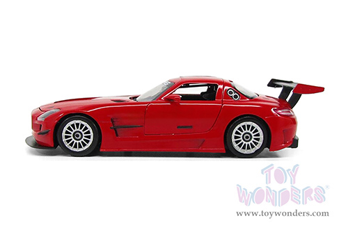 Showcasts® Collectibles - Mercedes-Benz SLS AMG GT3 (1/24 scale diecast model car, Red) 77356R MAP: $22.99