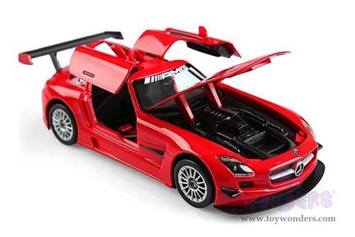 Showcasts® Collectibles - Mercedes-Benz SLS AMG GT3 (1/24 scale diecast model car, Red) 77356R MAP: $22.99