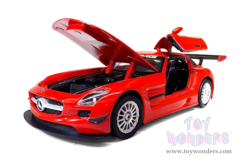 Showcasts® Collectibles - Mercedes-Benz SLS AMG GT3 (1/24 scale diecast model car, Red) 77356R MAP: $22.99