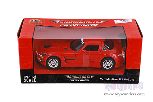 Showcasts® Collectibles - Mercedes-Benz SLS AMG GT3 (1/24 scale diecast model car, Red) 77356R MAP: $22.99
