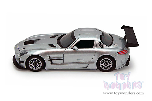 Showcasts® Collectibles - Mercedes-Benz SLS AMG GT3 (1/24 scale diecast model car, Silver) 77356SV MAP: $22.99