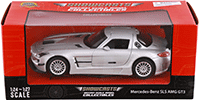 Showcasts® Collectibles - Mercedes-Benz SLS AMG GT3 (1/24 scale diecast model car, Silver) 77356SV MAP: $22.99; 