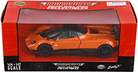 Showcasts® Collectibles - Pagani Zonda F (1/24 scale diecast model car, Orange) MAP: $22.99; 