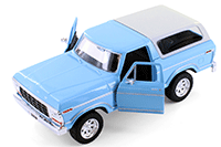 Show product details for Showcasts® Collectibles - Ford Bronco (1978, 1/24 scale diecast model car, Asstd.) 77373D MAP: $19.99