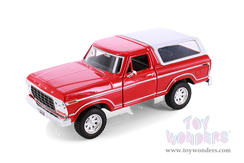 Showcasts® Collectibles - Ford Bronco (1978, 1/24 scale diecast model car, Asstd.) 77373D MAP: $19.99