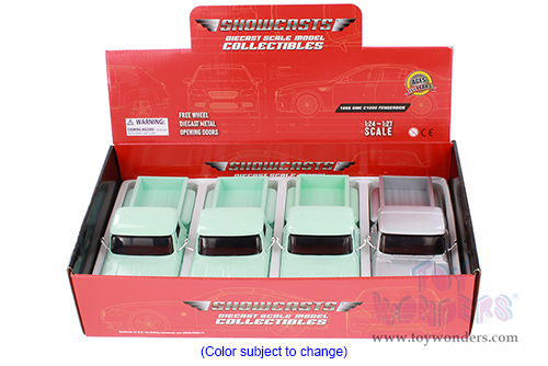 Showcasts® Collectibles - GMC® C1000 Fenderside Pickup Truck (1966, 1/24 scale diecast model car, Asstd.) 77379D MAP: $19.99