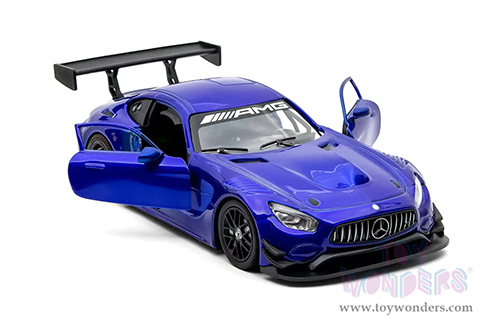 Showcasts® Collectibles - Mercedes-AMG GT3 (1/24 scale diecast model car, Blue) 77386BU MAP: $22.99