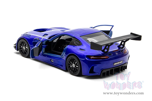 Showcasts® Collectibles - Mercedes-AMG GT3 (1/24 scale diecast model car, Blue) 77386BU MAP: $22.99