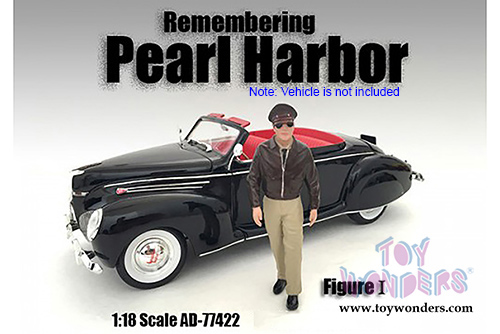 American Diorama Figurine - Remembering Pearl Harbor - I (1/18 scale, Brown/khaki) 77422