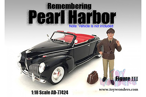 American Diorama Figurine - Remembering Pearl Harbor - III (1/18 scale, brown and khaki) 77424
