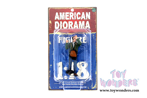 American Diorama Figurine - Camera Crew III "Boom Operator" (1/18 scale, Green) 77429