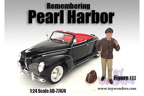 American Diorama Figurine - Remembering Pearl Harbor - III (1/24 scale, brown and khaki) 77474
