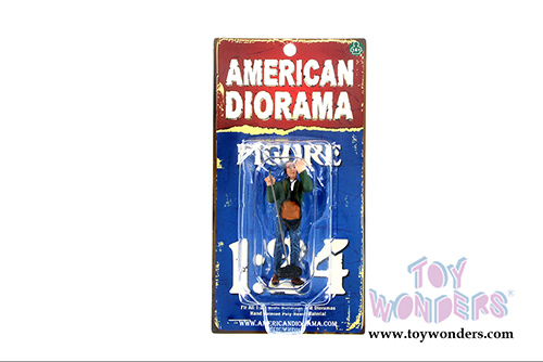 American Diorama Figurine - Camera Crew III "Boom Operator" (1/24 scale, Green) 77479