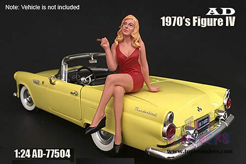 American Diorama Figurine - 70's Style Figure - IV (1/24 scale, Red) 77504
