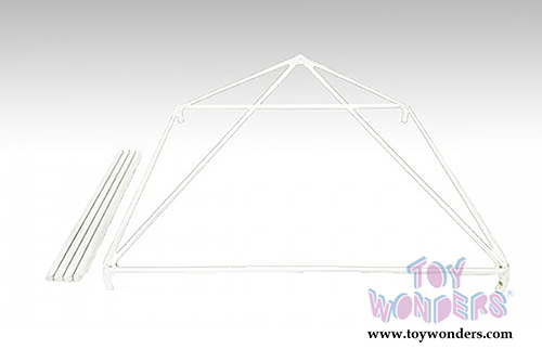 American Diorama Accessories - Canopy Set  (1/18 scale, White) 77588