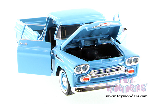 Showcasts Collectibles - Chevy Apache Fleetside Pickup Truck (1958, 1/24 scale diecast model car, Asstd.) 79311/16D