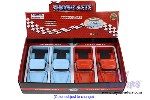 Showcasts Collectibles - Chevy Apache Fleetside Pickup Truck (1958, 1/24 scale diecast model car, Asstd.) 79311/16D