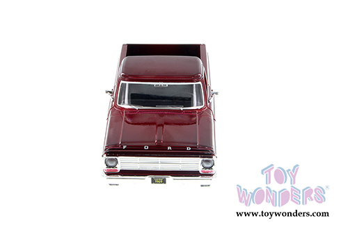 Showcasts Collectibles - Ford F-100 Pickup (1969, 1/24 scale diecast model car, Burgundy) 79315AC/BG