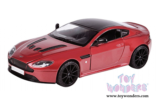 Showcasts Collectibles - Aston Martin V12 Vantage S Coupe Hardtop (1/24 scale diecast model car, Red) 79322R/6