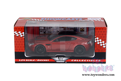 Showcasts Collectibles - Aston Martin V12 Vantage S Coupe Hardtop (1/24 scale diecast model car, Red) 79322R/6