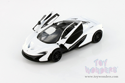 Showcasts Collectibles - McLaren P1&trade; Hardtop (1/24 scale diecast model car, White) 79325W/16D
