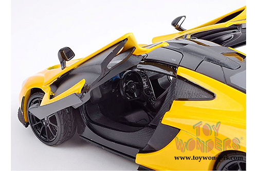 Showcasts Collectibles - McLaren P1™ Hardtop (1/24 scale diecast model car, Yellow) 79325YL