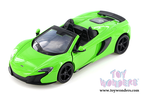 Showcasts Collectibles - McLaren 650S Spider Convertible (1/24 scale diecast model car, Asstd.) 79326/16D